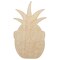 Pineapple with Sunglasses Unfinished Wood Shape Piece Cutout for DIY Craft Projects